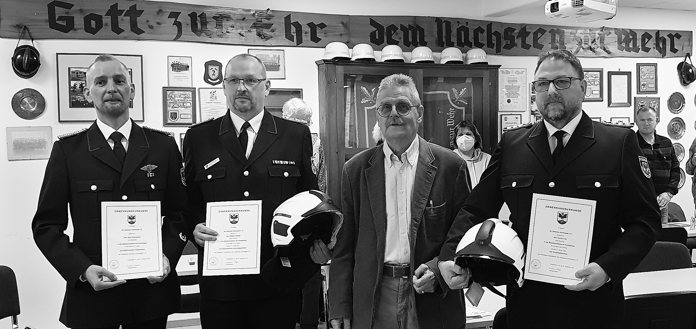 Wahlbestätigung der Kameraden der Freiwilligen Feuerwehren