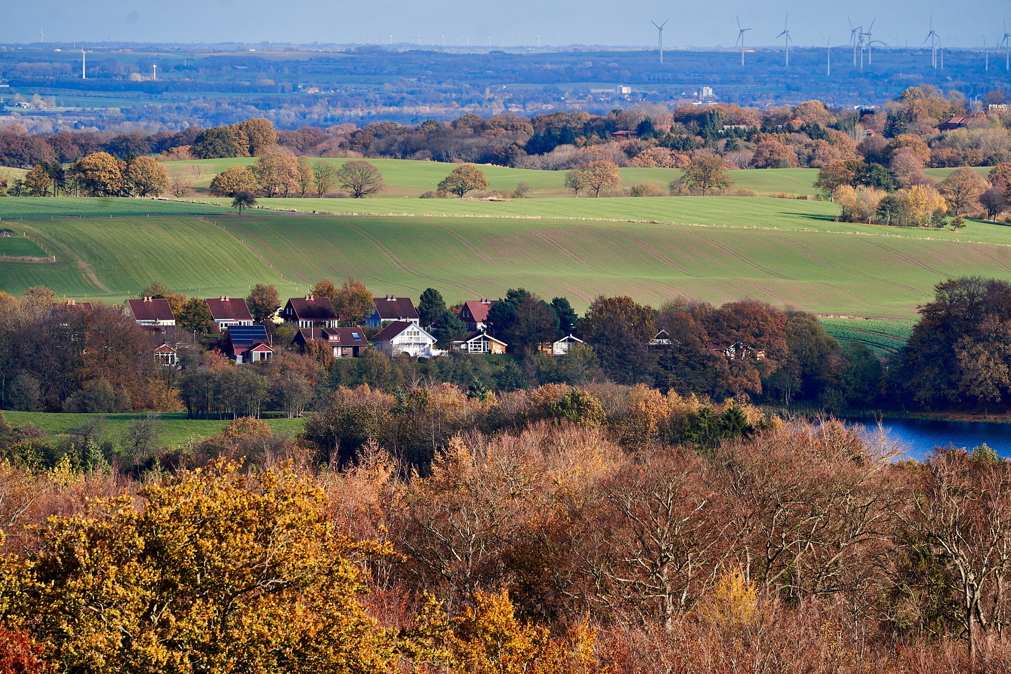 Blick zur Ostsee vom Fernmeldeturm