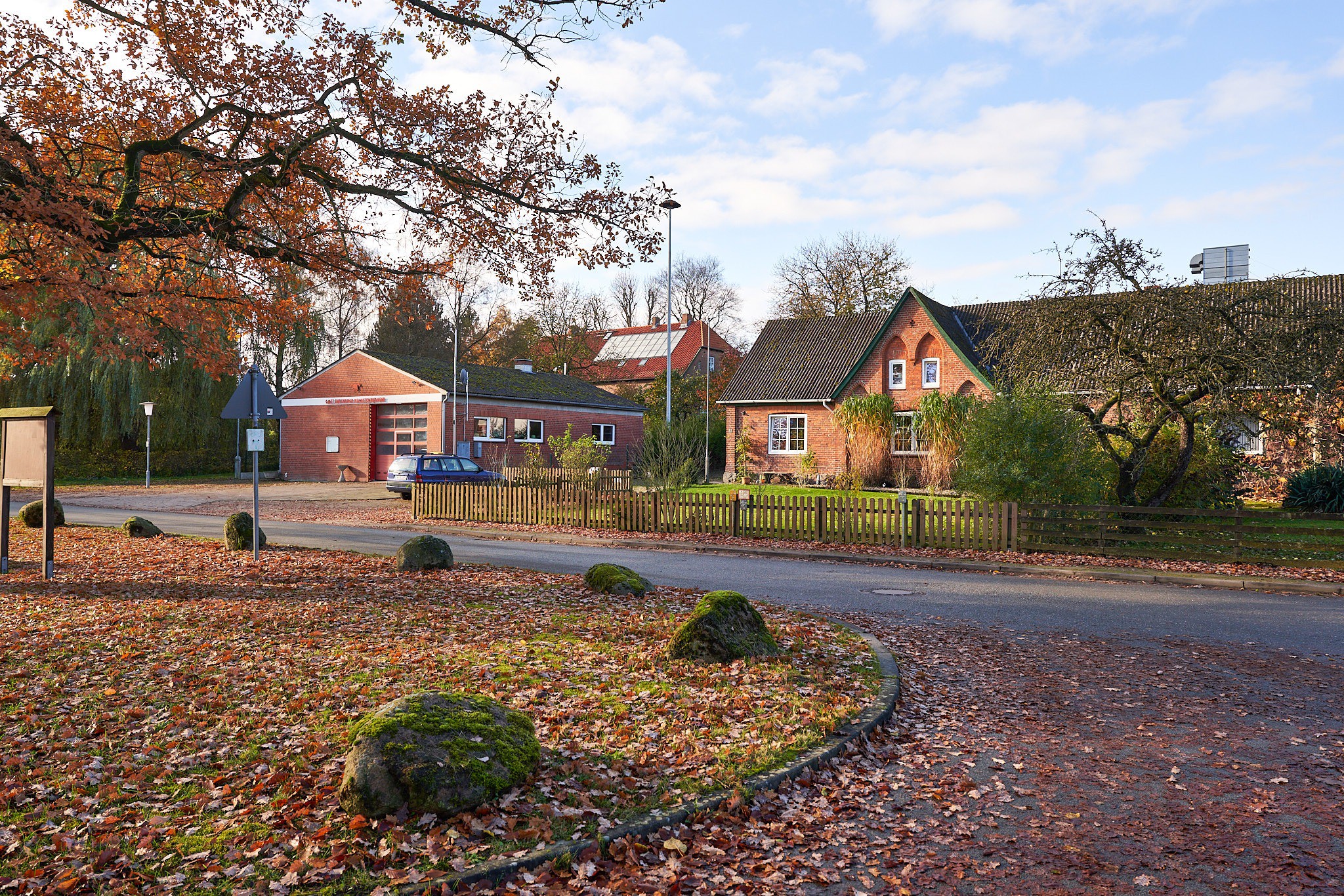 Parkplatz in der Ortsmitte von Langenhagen