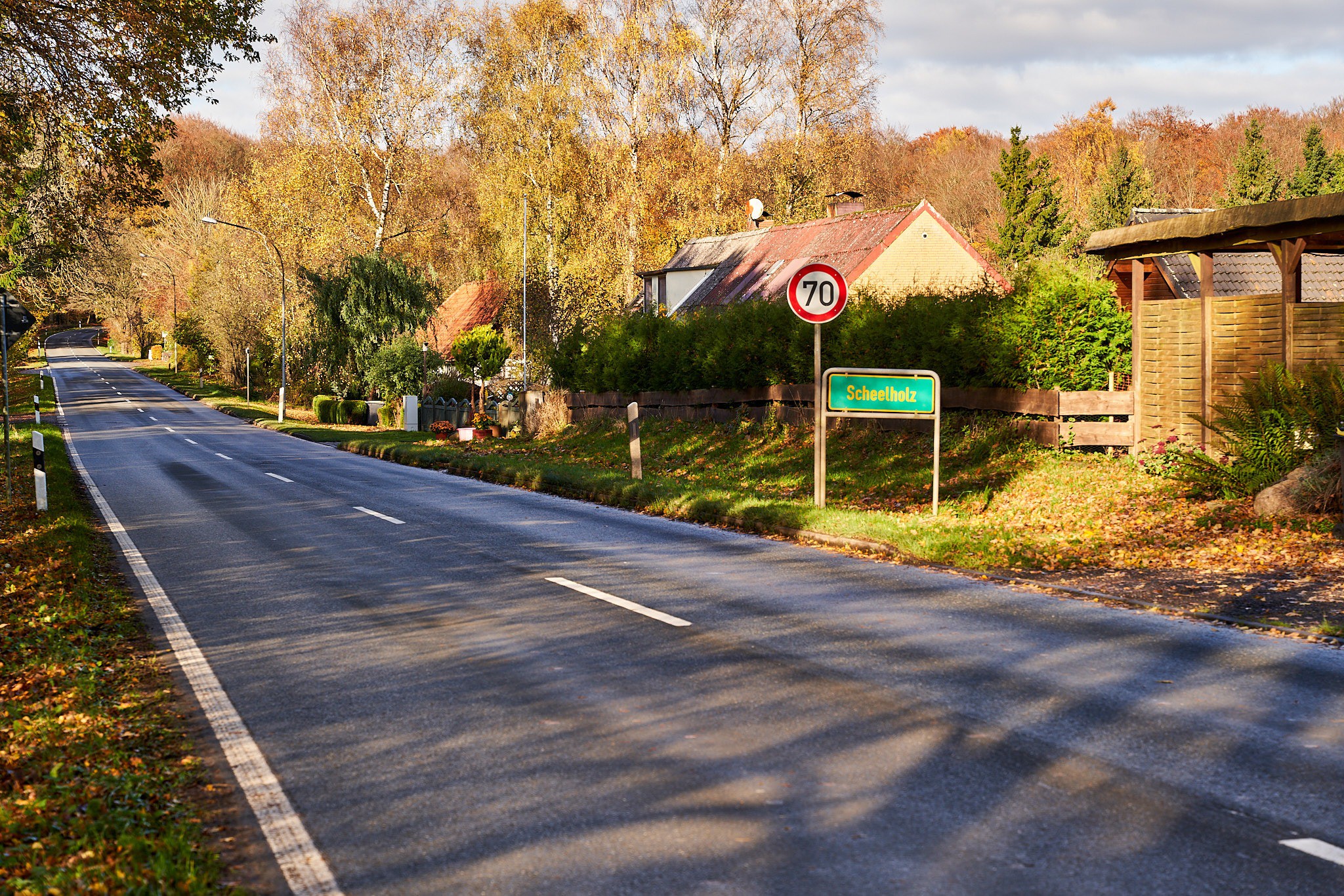 Ortseingang von Scheelholz